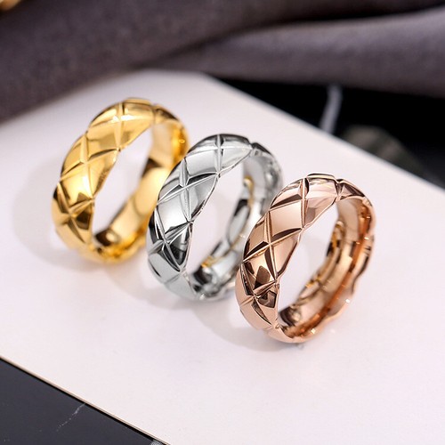 Edelstahl ring rautenmuster - edelstahl,