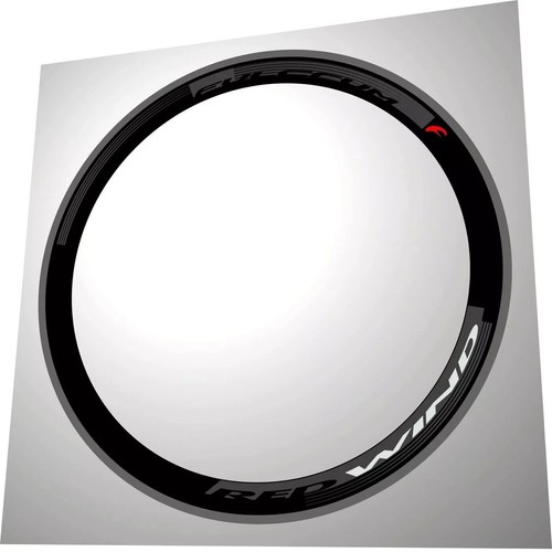 Fulcrum red wind dark decal - fulcrum,