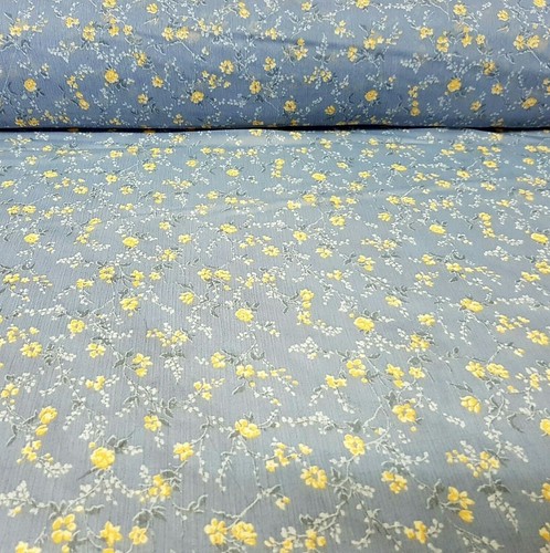 Krepp chiffon stoff - stoff, viskose