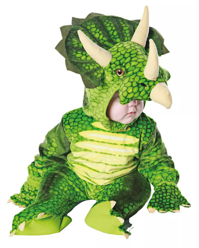 Grünes triceratops - grünes,