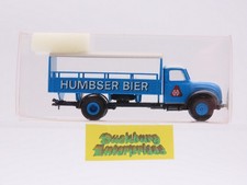 Brekina 4221 Magirus Pritsche Humbser Bier blau in OVP 1:87 194243