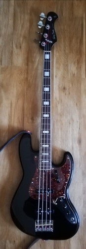 Harley benton 4jb black - harley, mv-4jb