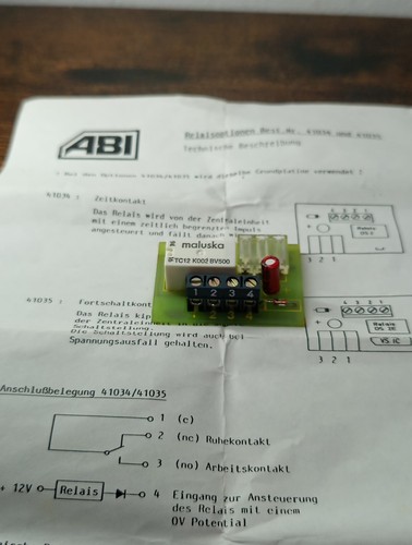 Abi relaisplatine 1500 - abi,