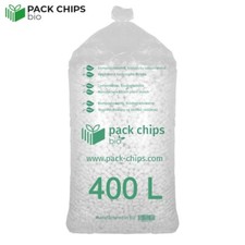 400 liter bio verpackungschips - liter,