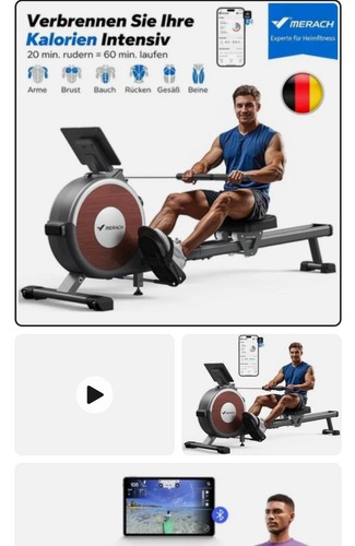 Merach rudergerät q1s neu - merach,