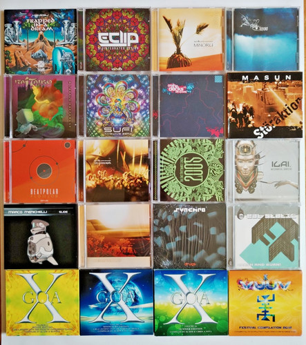 Goa psytrance lot - cd,