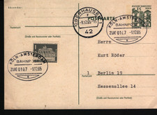 Bahnpost Köln-Amsterdam grenzüberschreitende Bahnpost 1965