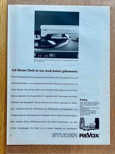 Revox tangential - revox,