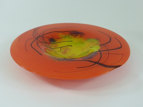 Schale glaskunst wertheim - glaskunst,