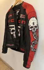 Icon Skull Lederjacke Gr M Motoradjacke - No Alpinestars Dainese