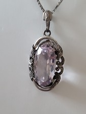 Jugendstil Silber Anhänger