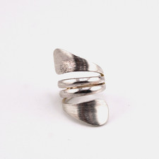 21419 925 gebürstetes Silber
