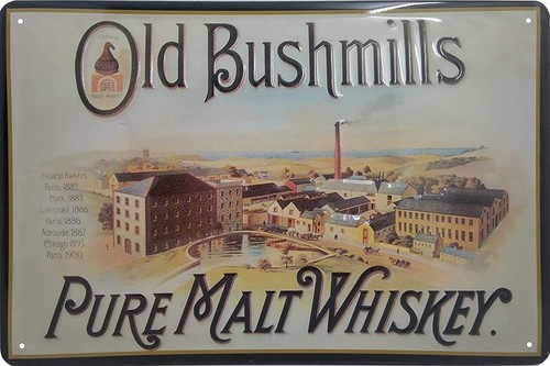 Bushmills whisky schild - bushmills,