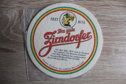 Bierdeckel zirndorfer - bierdeckel,