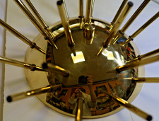 Space Age Design Decken Lampe Igellampe, 35 cm  VH