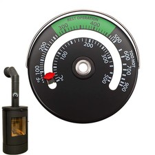 Magnetischer Holzofen Rohr-Kamin-Wärme Temperaturmesser-Thermometer-Tester