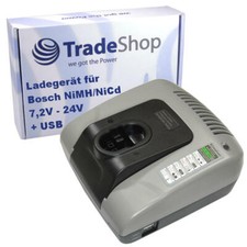 Akku Ladegerät 7,2V-24V Ladestation für Bosch 2607335437 2607335587 2607335437