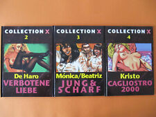 3 Hardcover-Erotik-Comic Alben für Kenner**neu**OVP