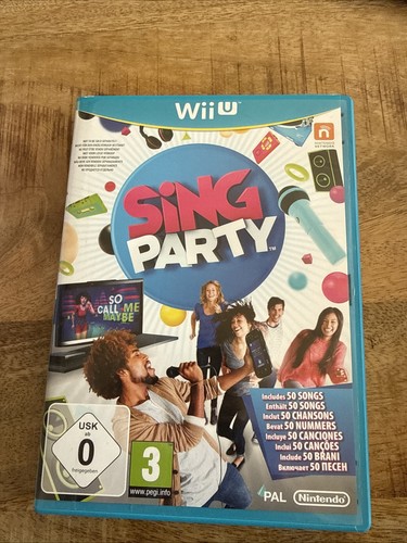 Sing party nintendo wii - sing,