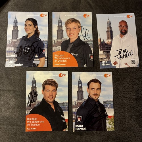 Autogrammkarten notruf - 5,