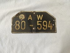 Motorrad Kennzeichen