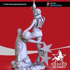  Nuka Cola, 6" 3D gedruckte