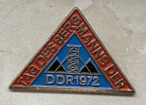 Abzeichen tag des bergmanns - abzeichen,