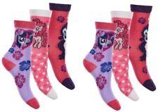 My Little Pony 6er Pack Socken Pinkie Pie Rarity Twilight Sparkle MLP (Auswahl)