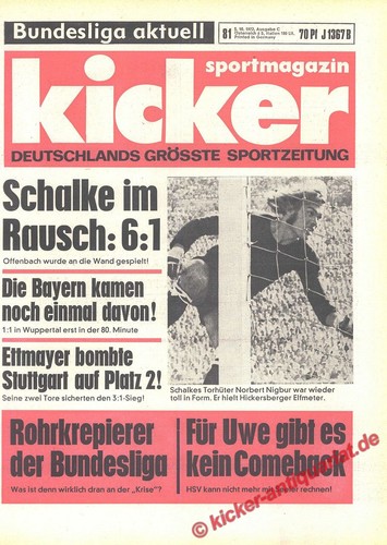 Kicker sportmagazin 81 - kicker,
