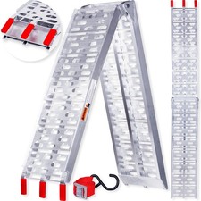 RETOURE Auffahrrampe Verladerampe Verladeschiene Klappbar Motorrad Auto Rampe