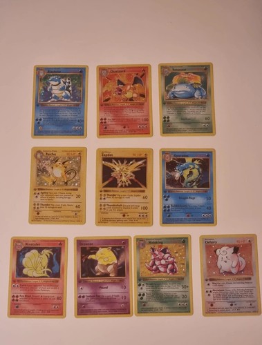 Pokemon karten baseset - karten,