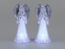 2er Set LED Dekofiguren Engel