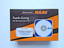 Tür Tor Funk Gong Bewegungs- Durchgangsmelder Präsenzmelder mobil 32 Klingeltöne