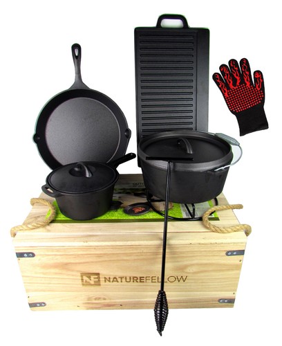 Teiliges dutch oven set in - 10-teiliges,