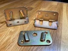 2 Paar Mittelbalkenbeschlag Bettwinkel nicht höhenverstellbar