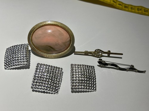 Vintage broschen konvolut set - broschen,