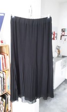 Neuer schwarzer Faltenrock Pliserock Rock 3xl Sabrina Diamanti Milano