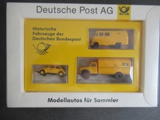 Modellautos 1:87 HO Brekina Set Deutsche Post AG