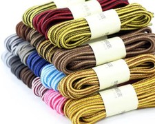 Zweifarbige Schnürsenkel Laces Schnürbänder 15 Farben L 120cm, 150cm x 4mm Neu!