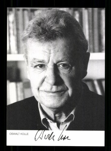 Oswalt kolle autogrammkarte - oswalt,