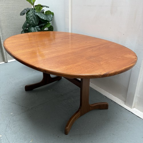 Midcentury plan esstisch - midcentury, g