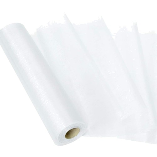 Organza rolle weiß - organza,
