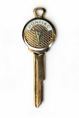 Pontiac schlüsselrohling gold - schlüsselrohling,