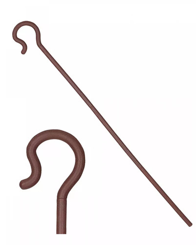 Brauner hirtenstab 4 tlg - -, 4-tlg