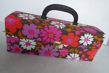 Vintage Sammlung Konvolut 15 MC`s Musikkassetten in Aufbewahrungsbox Bunte Blume