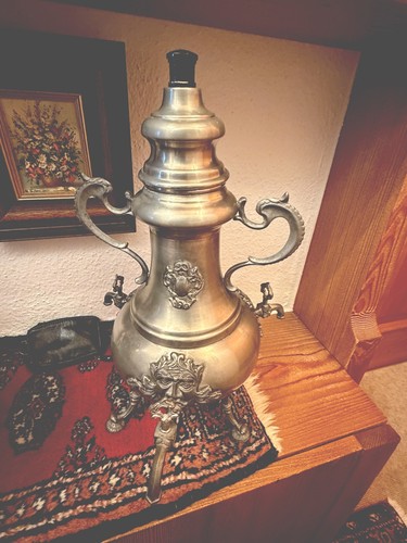 Messing samowar teekanne - messing, kanne