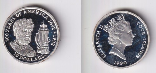 Dollar silbermünze cook - dollar,