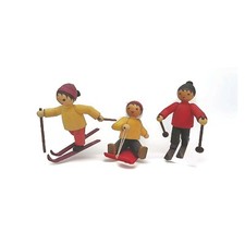 Wintersportler Winterkinder