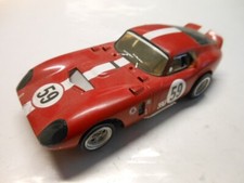 Top gebauter Wiesel Cobra Daytona Scaleracer rot auf Plafit Chassis 1:24