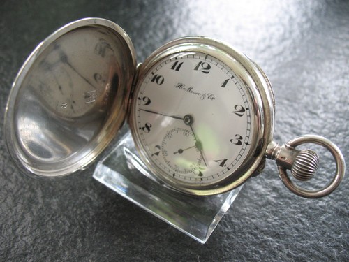 Taschenuhr silber 875 - taschenuhr, henry